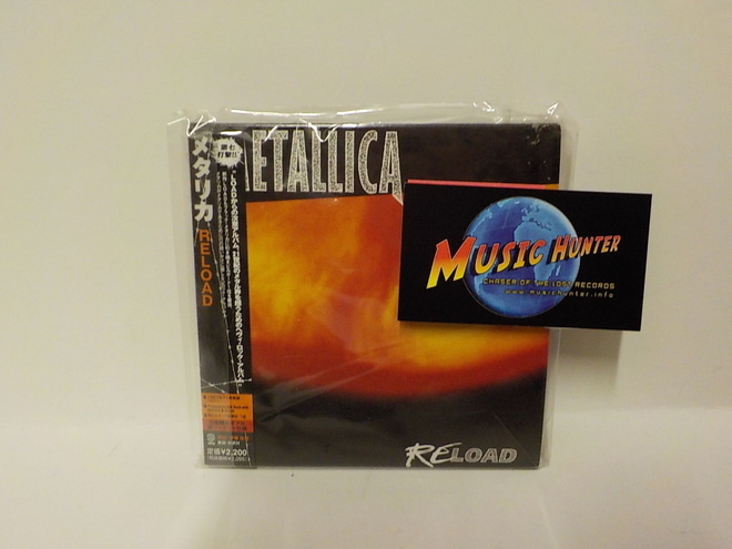 METALLICA - RELOAD M-/M- JAPAN 1997 PRESS CD