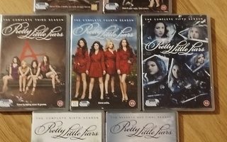 Valehtelevat viettelijät tv -sarja kaudet 1-7 (DVD) ei pk