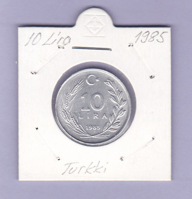 Turkki 10 Lira v.1985 KM#964