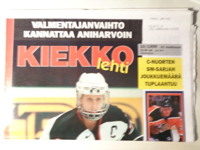 Kiekkolehti Nro 10/1999 (28.11)