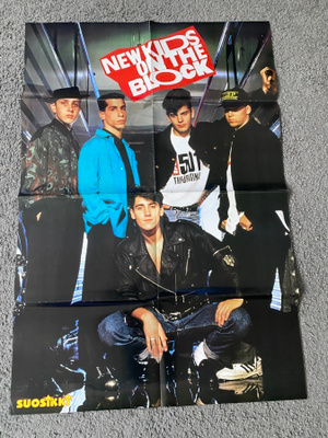New Kids On The Block julisteet (pari julistetta)