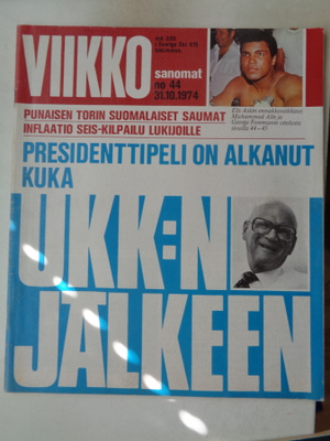 Viikkosanomat Nro 44/1974 ((20.4)