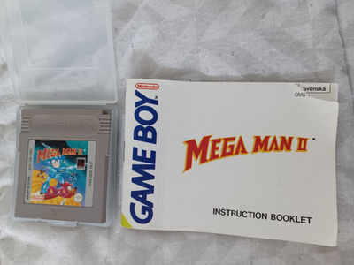 Mega Man II SCN Game Boy Peli & Ohjeet GameBoy GB