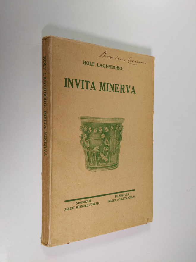 Rolf Lagerborg : Invita Minerva : studier i ohöljt