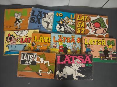 Sarjukuva Lätsä 10kpl