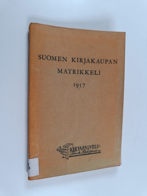 Suomen kirjakaupan matrikkeli 1957