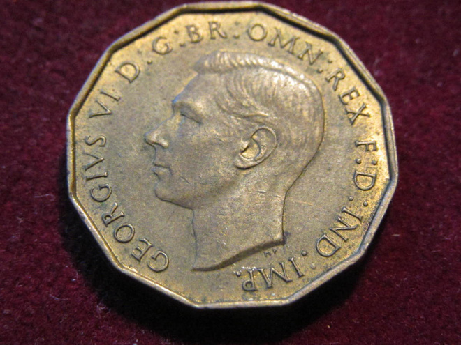 3 pence 1937. Iso-Britannia-Great Britain