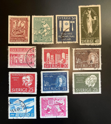 Ruotsi 1960-luku (12 kpl)