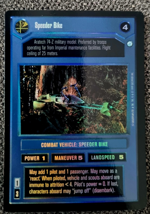 SW CCG - Speeder Bike