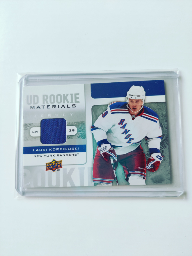 Lauri Korpikoski 08-09 UD Rookie Materials