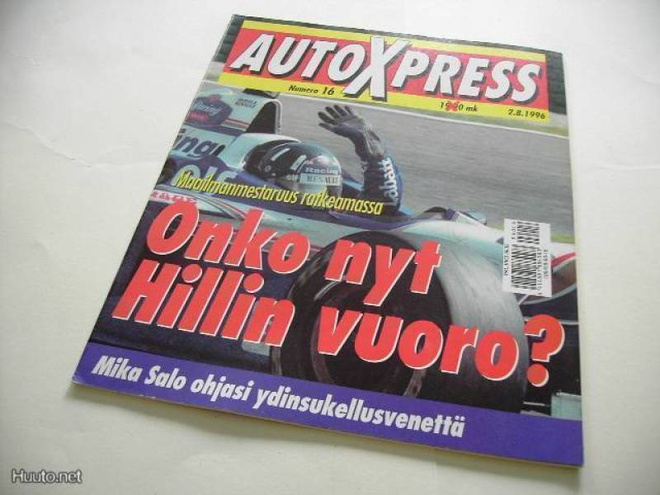 Autoxpress moottoriurheilulehti 16/1996