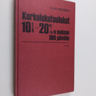 Olavi (toim.) Nieminen : Korkolukutaulukot kertolaskukone... - pikkukuva 1