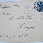 VANHA Kuori Venäjä Suomeen 1892 Kiva Numeroleima - pikkukuva 1