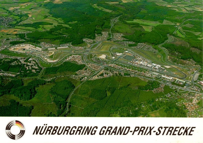 Nürburgring-postikortti