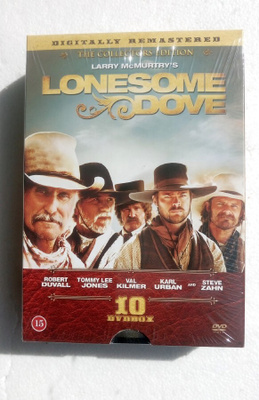 Lonesome Dove the Collector's Edition DVD 25 tuntia!
