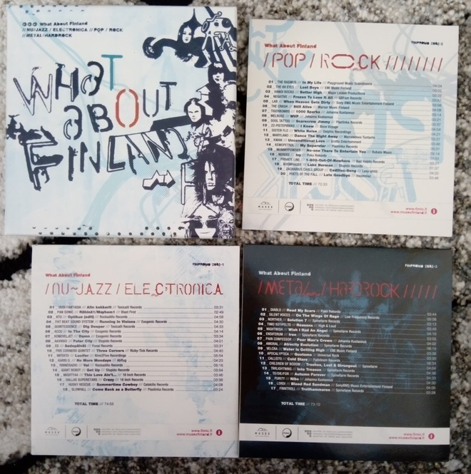 What About Finland 3CD:n boksi