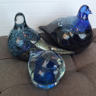 Käsintehdyt lasilinnut -Art Glass Team,Haparanda Glasbruk&VK - pikkukuva 1