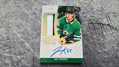 Joel Kiviranta Ultimate Debut Threads /99