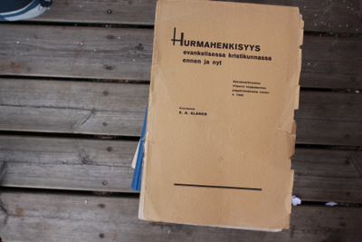 Yrjö J. E. Alanen Hurmahenkisyys evankelisessa kristikunnass