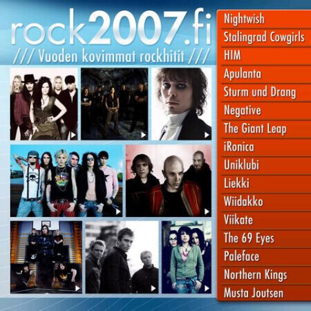 Rock2007.fi (2CD) MINT! Nightwish Apulanta HIM Viikate Lordi