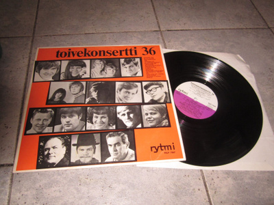 Various – Toivekonsertti 36 ; mm irwin, robin, junnu,kuju ym