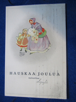 Hauskaa Joulua. Joulukortti