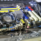 Asrock G41C-GS emo + Intel E8400 prossu - pikkukuva 2