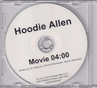 Hoodie Allen - Movie (CDr, Single, Promo)
