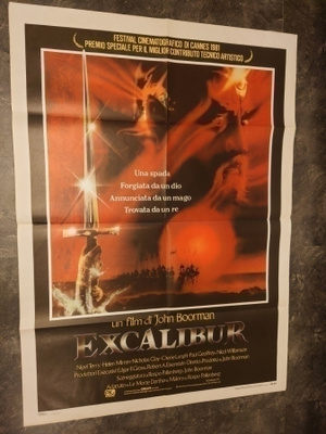 Excalibur - elokuvajuliste ( 140 x 100 cm )