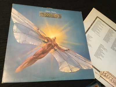 Albert Radius Leggende Italy lp inn 1981 rare