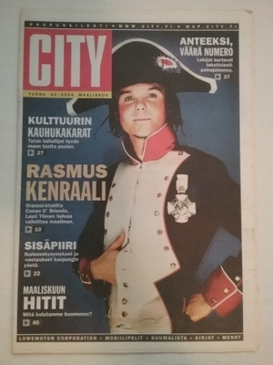 City lehti Turku 3 / 2004 Rasmus Lauri Ylönen