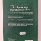 Asko Välimaa ym. : Siviiliprosessin muutetut säännökset - pikkukuva 2