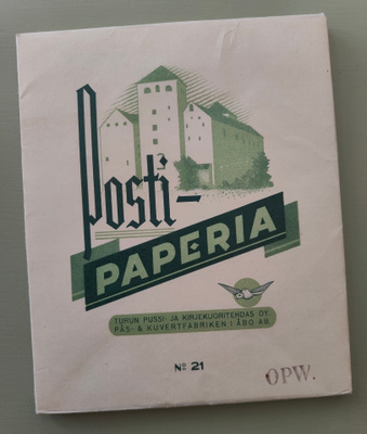 Vanhaa kirjepaperia
