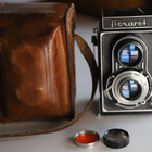 Flexaret IIIA -kaksisilmäinen peilikamera kokoa 6x6 120 film - pikkukuva 1