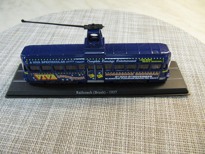 Pienoismalli Raitiovaunu Railcoach (Brush) 1937