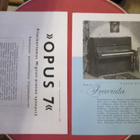 Vanhat pianoesitteet 1954 mm Fazer piano - pikkukuva 3