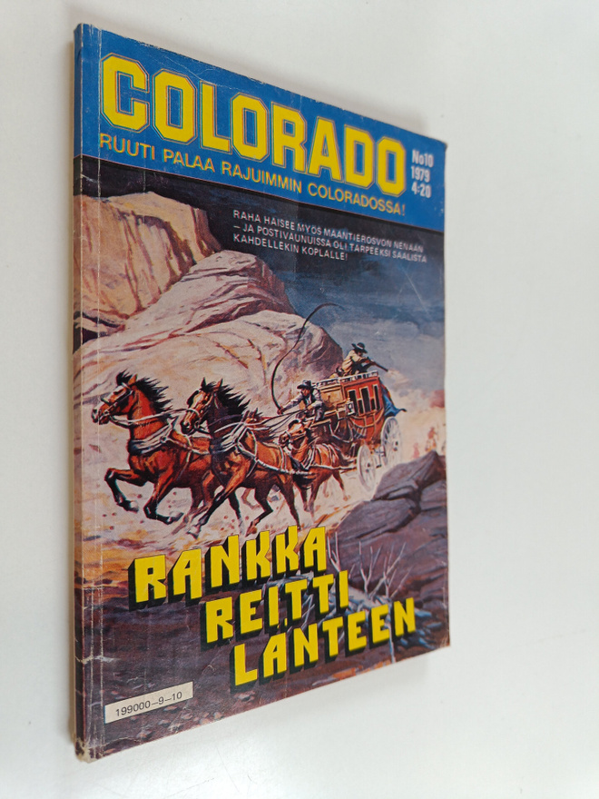 Cord McCabe : Colorado 10/1979 : Rankka reitti länteen