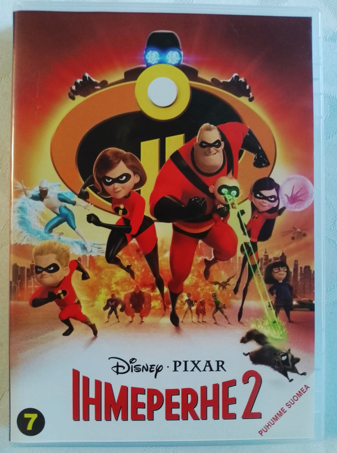 DVD Walt Disney Ihmeperhe 2