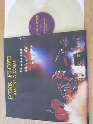 Pink Floyd havin' a cigar lp kirkas/kellertävä vinyyli uusi