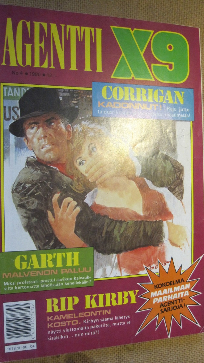 Agentti X9 # 4/1990