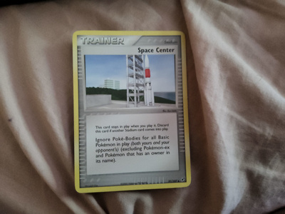 Trainer 91/107 Space Center (Pokemon Deoxys)