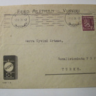 VANHA Firmakuori Ferd Alfthan Viipuri 1931 Kuvallinen - pikkukuva 1