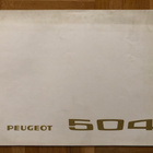 Esite Peugeot 504 vuodelta 1968/1969 - pikkukuva 1