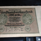 Germany Saksa 500000 1923 P88 VF - pikkukuva 1
