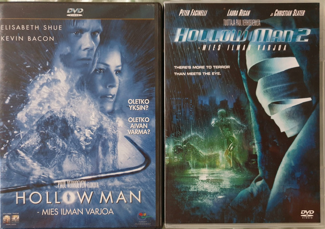 THE HOLLOW MAN & THE HOLLOW MAN 2 DVD