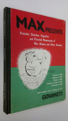 Giovannetti : Max Presents : Portraits, sketches, vignett...