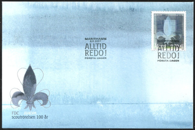 FDC Åland 2007  Eurooppa-merkki Partio  LaPe ÅL 280