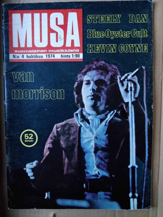 Musa 4/1974 suomalainen musiikkilehti