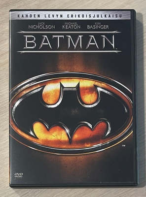 Tim Burton: BATMAN (1989) Erikoisjulkaisu (2DVD)