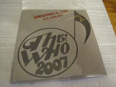 The Who Swansea UK 1.6.2007 2x cd uusi